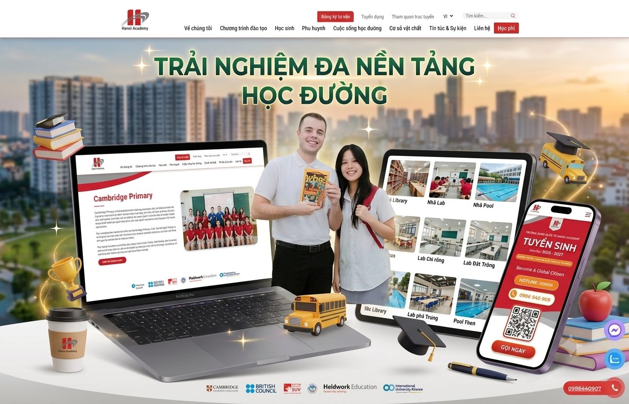 Education website design - TEMP Agency