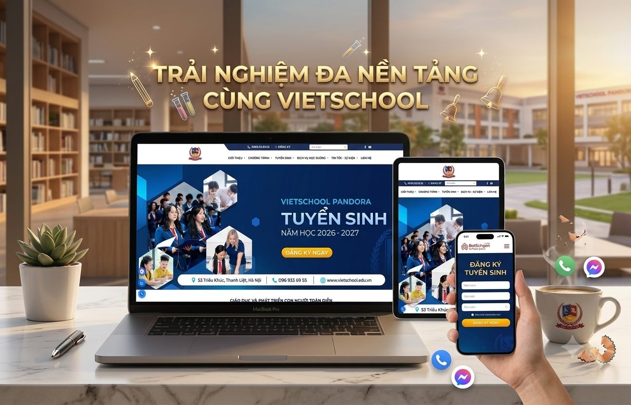 Education website design - online enrollment