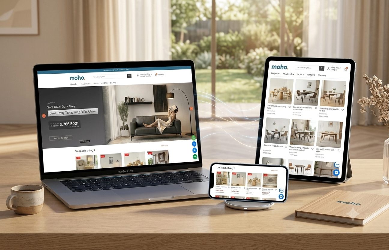 Interior design website - furniture products