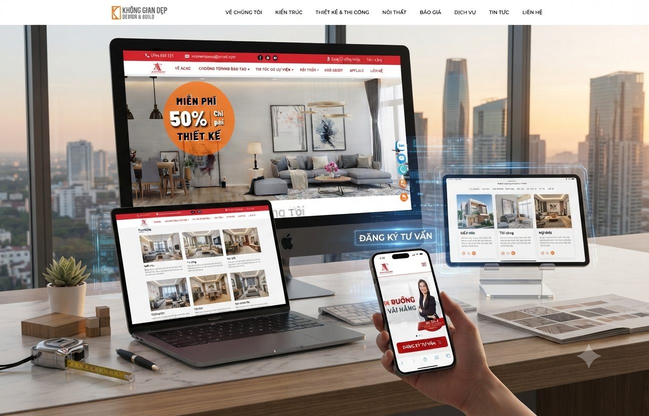 Construction website design - full-package house building