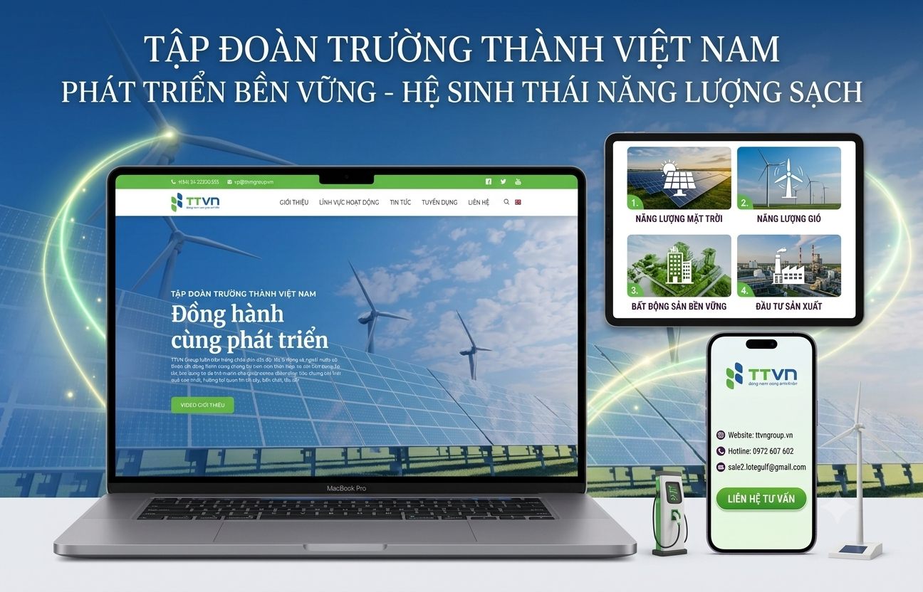 Thiết kế website doanh nghiệp chuyên nghiệp - TEMP Agency