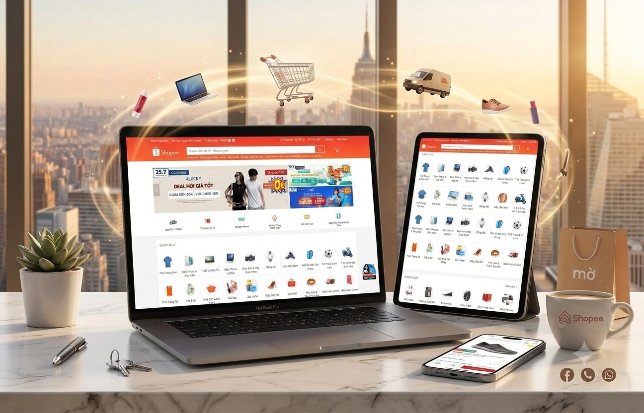 Thiết kế website thương mại điện tử - danh mục sản phẩm